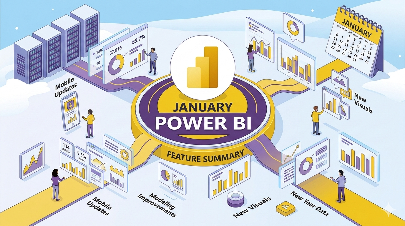 Episode 318 - Power BI January 2026 Feature Update - BIFocal Podcast